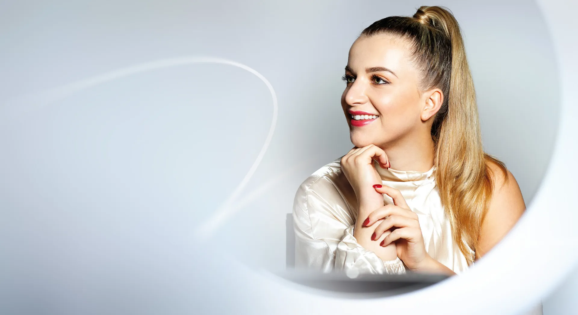 Fräulein Kristýna 25 Jahre alt - Plastische Chirurgie der Nase